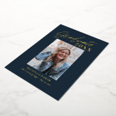 Onvermoeibare bekendmaking van Afstuderen Folie va Folie Uitnodiging (Gedraaid)