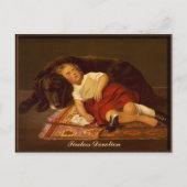 Onvermoeibare toewijding - Briefkaart (Voorkant)