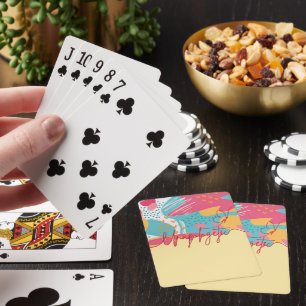 Onverontschuldigde Dappere Vrouwelijke Verklaring Pokerkaarten