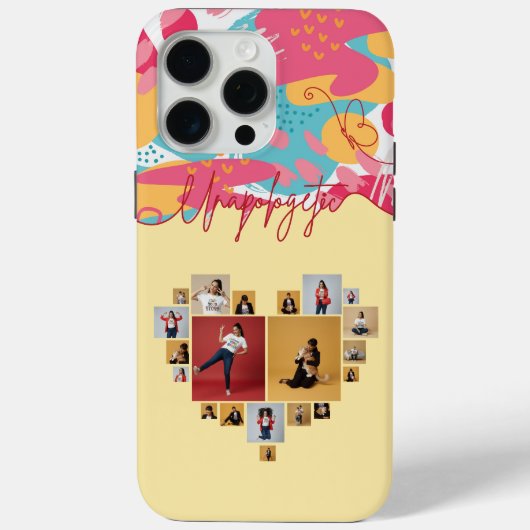 Onverontschuldigde Gepersonaliseerde Vrouwelijke F Case-Mate iPhone Case (Achterkant)