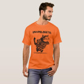 Onverontschuldigende Kat T-shirt (Voorkant volledig)