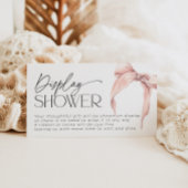 Onverpakte geschenk invoegen voor Vrijgezellenfees Informatiekaartje