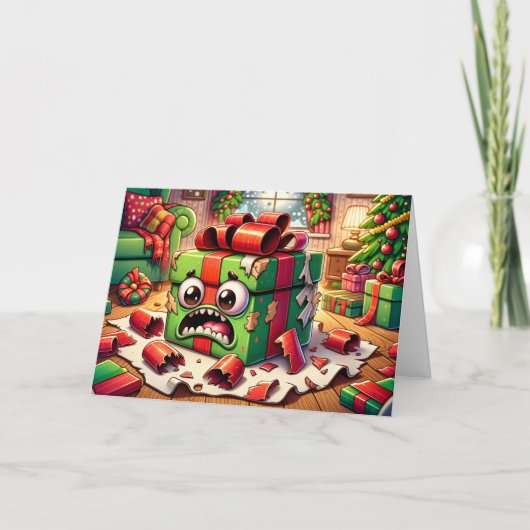 Onverpakte terreur: De verrassing binnenin Kaart (Voorkant)