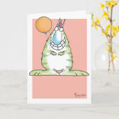 ONVERSCHILLENDE VOETSEL van zaterdag Kaart (Gele Bloem)