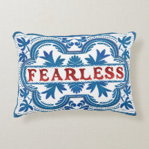 Onverschrokken  affirmatiekussen