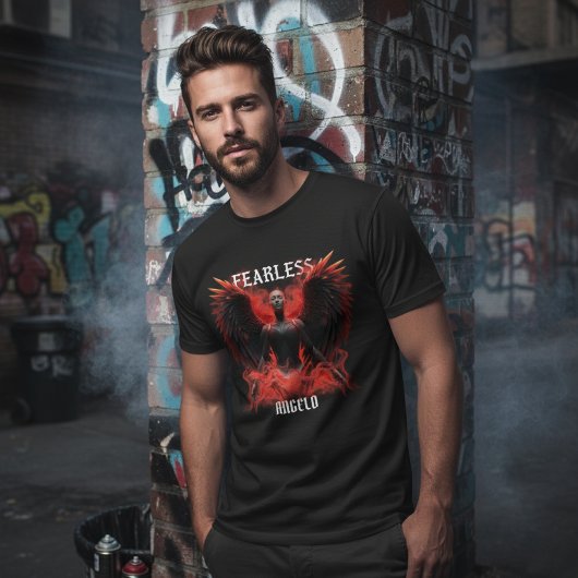 Onverschrokken Angelo Donkere Vleugelde Bewaker Gr T-shirt