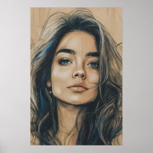 onverschrokken blik poster