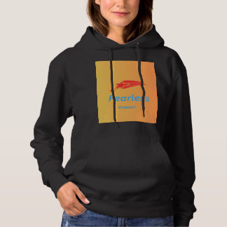 Onverschrokken energie hoodie