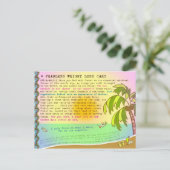 Onverschrokken gewichtsverlies Schriftbekentenis Briefkaart (Staand voorkant)