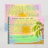 Onverschrokken gewichtsverlies Schriftbekentenis Briefkaart (Voorkant / Achterkant)