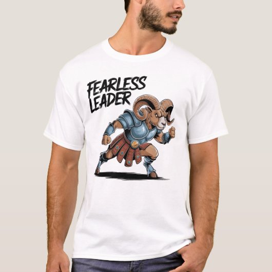 Onverschrokken leider Ram T-shirt (Voorkant)