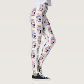Onverschrokken sterk, onstuitbaar is ze leggings (Rechts)