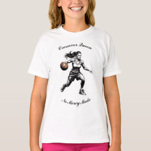 Onverschrokken Vrouwelijk Basketbal Grafisch – T-S T-shirt