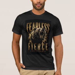 Onverschrokken Woeste Beer Onstuitbare Wildernis G T-shirt