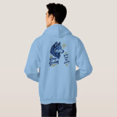 Onverschrokken Wolf Hoodie (Achterkant volledig)