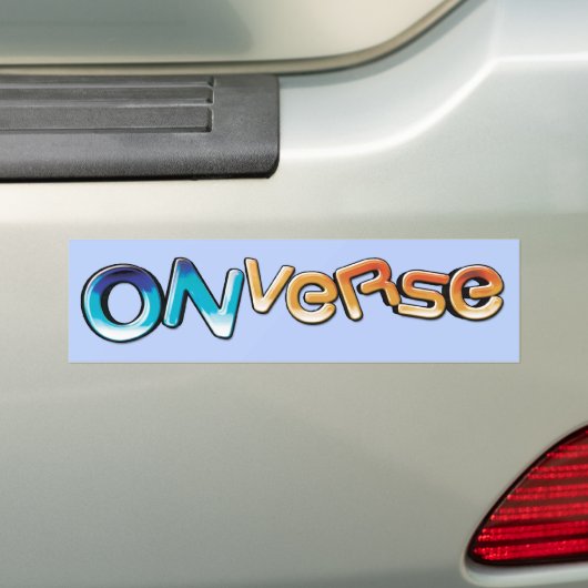 Onverse Logo Bumpersticker (Op auto)