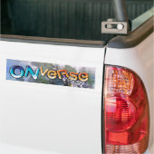 Onverse Logo Bumpersticker (Op Truck)