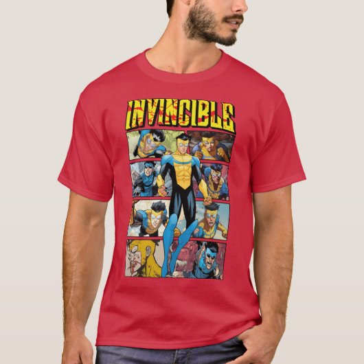 Onverslaanbaar Comic Retro cadeau T-shirt (Voorkant)