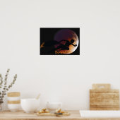 Onverslaanbaar eekhoornmeisje poster (Keuken)