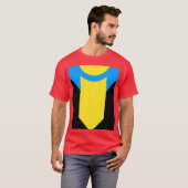 Onverslaanbaar pak grappig meisje t-shirt (Voorkant volledig)