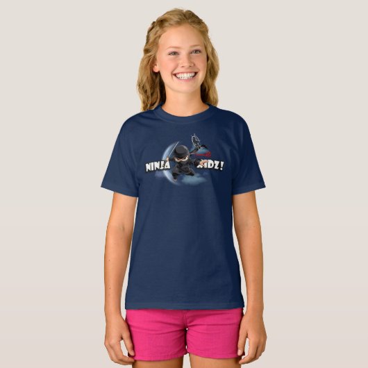 Onverslaanbare Ninja Kids | Kinderen T-shirt (Voorkant volledig)