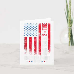 Onverslagen 2-voudig World War Champs Patriotic 4t Kaart