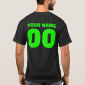 Onverslagen bij Locals Number Shirt (Achterkant)