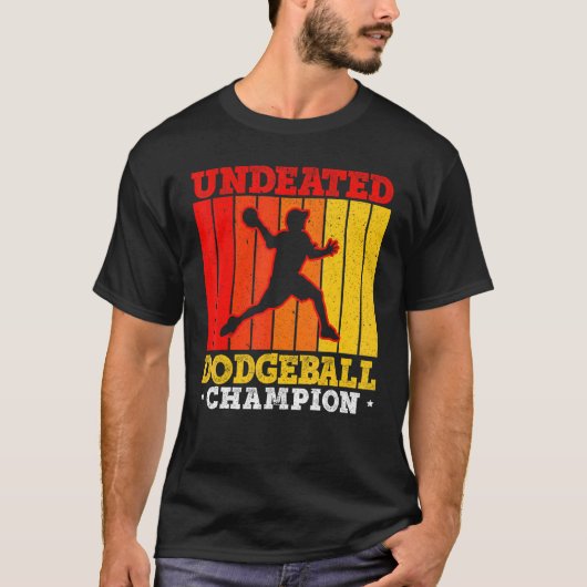 Onverslagen Dodgeball Champion Duck Dip Dodgeb T-shirt (Voorkant)