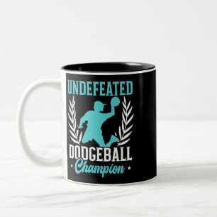 Onverslagen Dodgeball Champion Duck Dip Dodgeb Tweekleurige Koffiemok