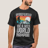 Onverslagen Huid- en Seek World Champion Bigfoot T-shirt (Voorkant)
