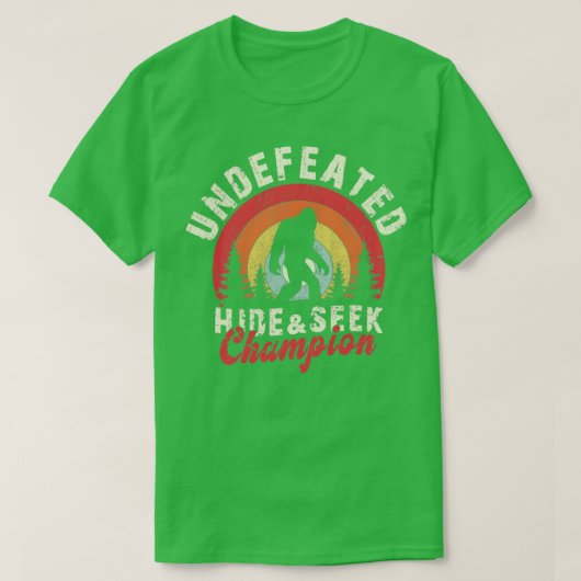 Onverslagen Huid Seek Champion T-shirt (Design voorkant)
