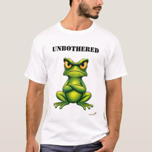 Onverstoorbaar Grappig Chagrijnig Kikker T-Shirt