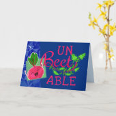 Onverteerbaar - Punny Garden Kaart (Gele Bloem)