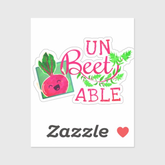 Onverteerbaar - Punny Garden Sticker (Vel)