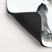 Onverteerbare Insect [libellen] en Grijze Kitten Muismat (Hoek)