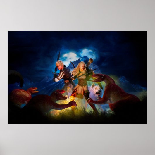 Onverteerbare vlam - Middelgroot Poster (Voorkant)