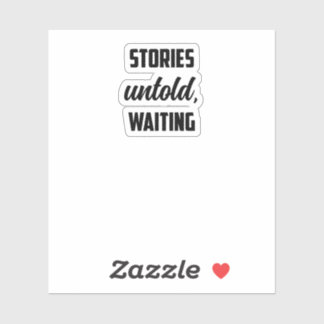 Onvertelde Verhalen Wachten: Mystery Seeker Curios Sticker