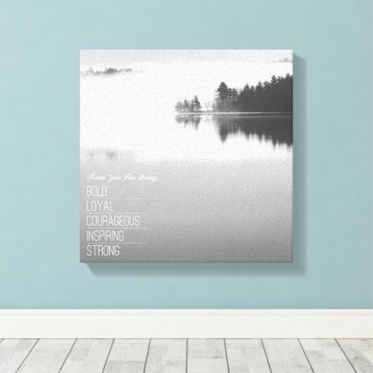 Onvervalste Suave #1 (12x12) Canvas Afdruk (Insitu (Houten vloer))