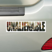 Onvervreemdbaar 1776 bumpersticker (Op auto)