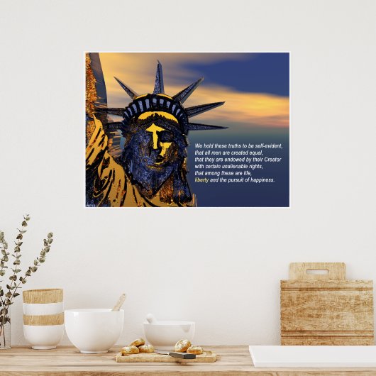 Onvervreemdbare rechten poster (Keuken)