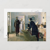 Onverwacht, 1884-88 briefkaart (Voorkant / Achterkant)