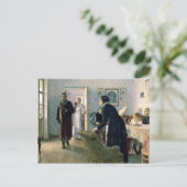 Onverwacht, 1884-88 briefkaart (Staand voorkant)