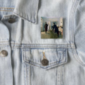 Onverwacht, 1884-88 vierkante button 5,1 cm (In situ)