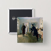 Onverwacht, 1884-88 vierkante button 5,1 cm (Voorkant /achterkant)