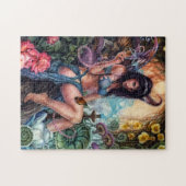 Onverwacht bezoeker Puzzle! Legpuzzel (Horizontaal)