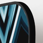 Onverwacht ontwerp voor futuristische blauwdrukken pickleball paddle (Links Detail)