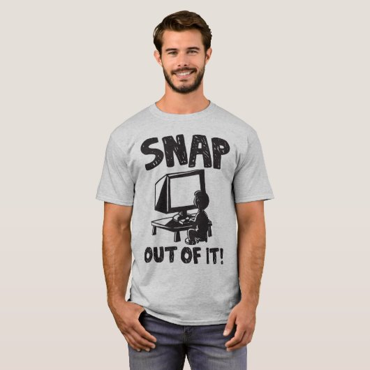 Onverwacht. T-shirt (Voorkant volledig)