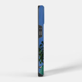 Onverwachte Bezoeker - Knuffelkat op Drakenkop iPhone Hoesje (Rechterkant)