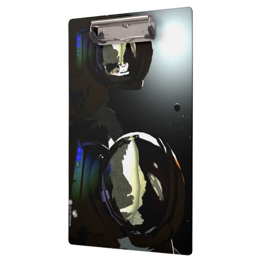 Onverwachte bezoekers UFO Klembord (Links)