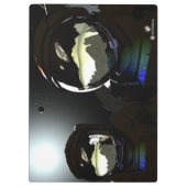 Onverwachte bezoekers UFO Klembord (Achterkant)